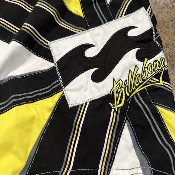 Vintage Y2k Andy Irons Billabong Boardshorts Size 40 Surf Swim Rising Sun - Picture 2 of 10